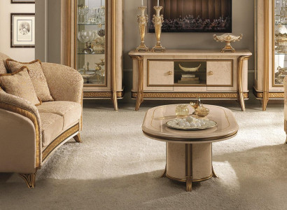 Italienische Möbel Sofa Garnitur Gruppe Klassische Sitz Garnituren 3+3 Sitzer