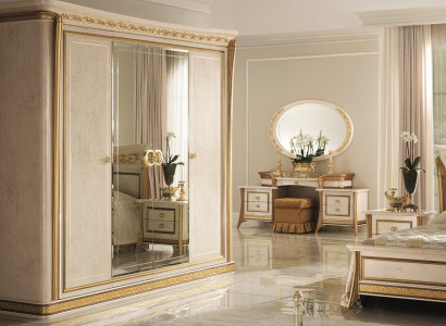 Kleider Schrank Kleiderschränke Spiegel Möbel Wohnen Möbel Holz Arredoclassic