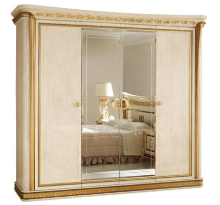 Kleider Schrank Designer Hochglanz Kleiderschränke Möbel Wohnen arredoclassic