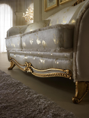 Sofagarnitur 3+1 Sitzer Klassischer Wohnlandschaft Couchen Sofas Polster Sofa