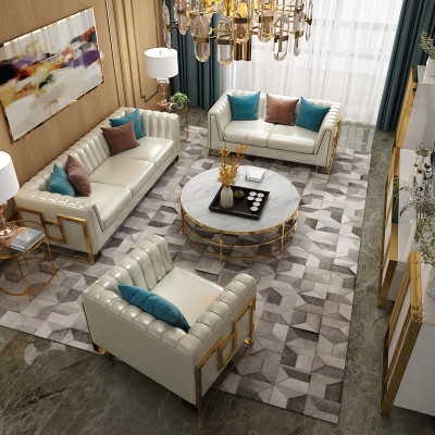 Sofagarnitur 3+2+1 Sitzer Wohnlandschaft Sofa Couch Polster Garnitur Sofas