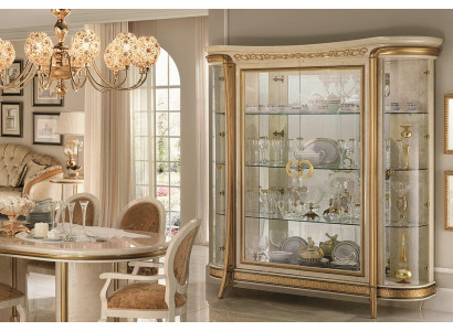 Vitrine Schrank Klassische Vitrinen Wohnzimmer Schränke Anrichte arredoclassic