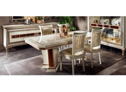 Esstisch Esszimmer Set Essgruppe Möbel Tisch 5tlg Stuhl 4x Stühle arredoclassic