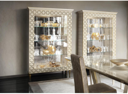 VITRINE Schrank Glasschrank Designer Möbel Deko Rokoko Barock Jugendstil