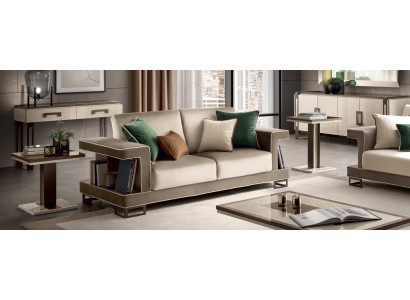 Sofa 3 Sitzer Leder Sofas Couch Polster Garnitur Couchen Möbel Luxus Dreisitzer