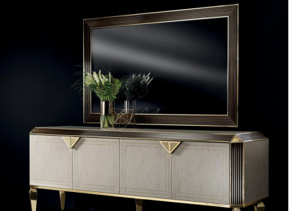 Kommode Spiegel Design Möbel Konsole Sideboard Anrichte Buffet arredoclassic