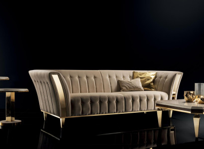 Dreisitzer Couch Polster Design Sofa 3 Sitz Sofas Zimmer Luxus Couchen Möbel Neu