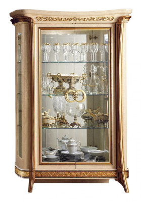 Design Möbel Holz Klassischer Stil Barock Vitrine Italienische Möbel Anrichte