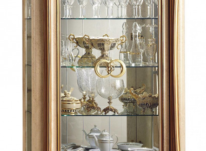 Design Möbel Holz Klassischer Stil Barock Vitrine Italienische Möbel Anrichte