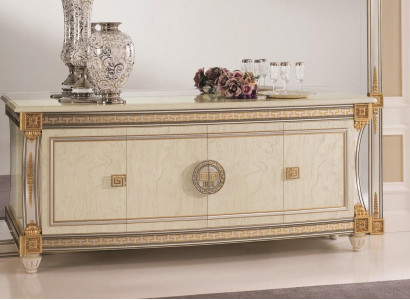 Kommoden Holz Schränke Anrichte Schrank Kommode Sideboard Möbel arredoclassic