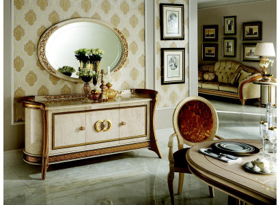 Edle Designer Kommode Klassische Wohnzimmer Kommoden Italien Neu