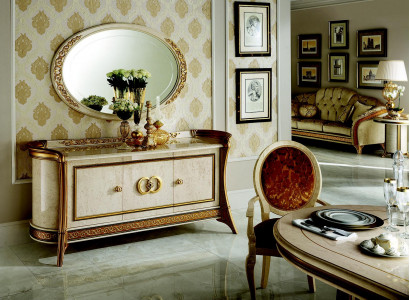 Edle Designer Kommode Klassische Wohnzimmer Kommoden Italien Neu