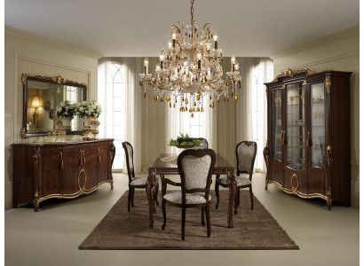 Esstisch Tisch Esszimmer Tische Holztisch Jugendstil Antik Stil Italy 200cm