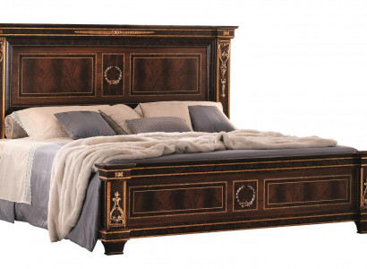 Schlafzimmer Hotel Betten Doppel Bett Design Holz 180x200cm Möbel arredoclassic