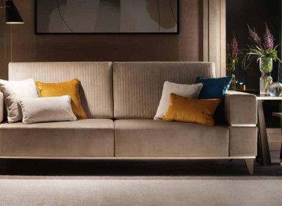 Sofa Couch Polster 3 Sitzer Textil Sofas Couchen Sitz Garnituren Design Neu Club