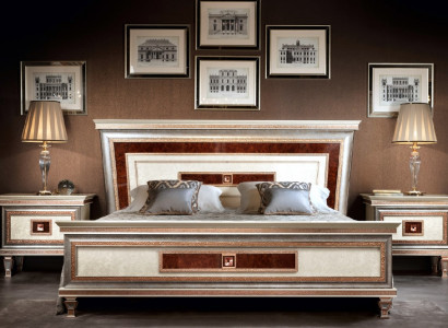 Bett Polster Design Doppel Hotel Betten Schlaf Zimmer 180x200cm arredoclassic