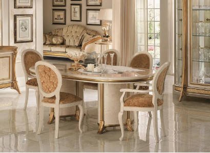 Esstisch Tisch Esszimmer Tische Holztisch Jugendstil Antik Stil 200/250/300cm