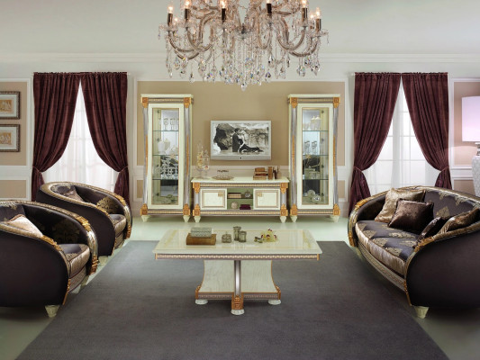 Klassische Sessel Fernseh Sofa 1 Sitzer Couch Designer Textil Sofas Polster Neu