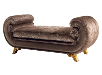 Wohnzimmer Lounge Möbel Klassische Design Sofa Braun Textil Chaiselongue Neu