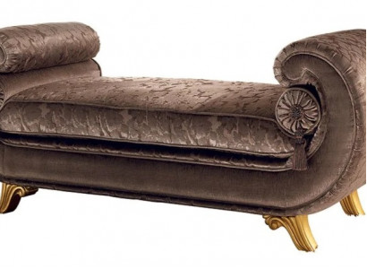 Wohnzimmer Lounge Möbel Klassische Design Sofa Braun Textil Chaiselongue Neu