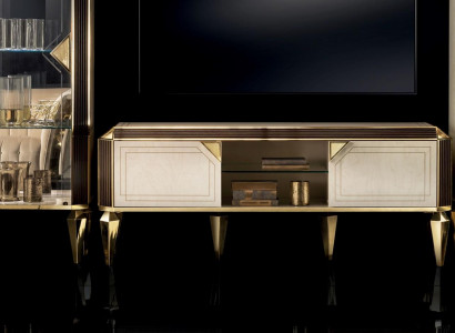 Designer rtv tv Anrichte Kommode Side Low Schrank Regal Luxus Wohn Zimmer Board