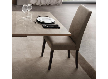 Esszimmer Stuhl 1 Sitzer Sessel Holz Luxus Klasse Möbel Design Neu arredoclassic