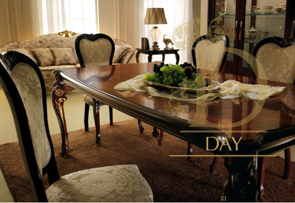 Klassische 1 Stuhl Designer Italienische Esszimmer Möbel Holz Barock