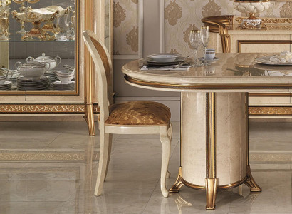 Sessel Stuhl 1x Esszimmer Lounge Polsterstuhl arredoclassic Fernseh Lehnstuhl