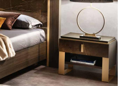 Design Nacht Tisch Konsole Metall Glanz Deko Tische Konsolen Schlaf Zimmer