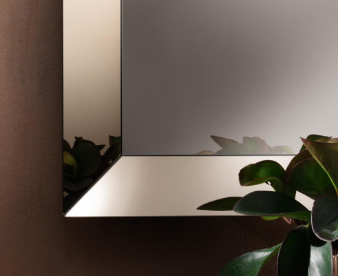 Wandspiegel Holz Rahmen Goldener Spiegel Wandspiegel Hängespiegel Wohnzimmer Neu