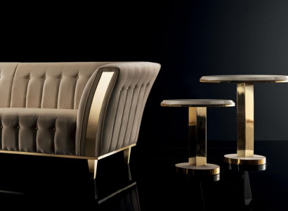 Runder Beistelltisch Tisch Couchtisch Sofa Wohnzimmer Design Tische Rund Möbel