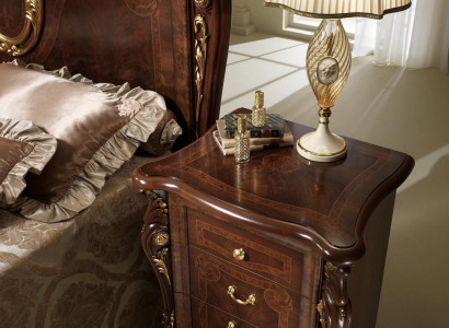 Design Nachttisch Konsole Beistell Tische Schlaf Zimmer Konsolen Holz Luxus Neu