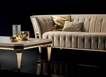 Edler Design Couchtisch Beistelltisch Wohnzimmer Tisch Holz Tische arredoclassic