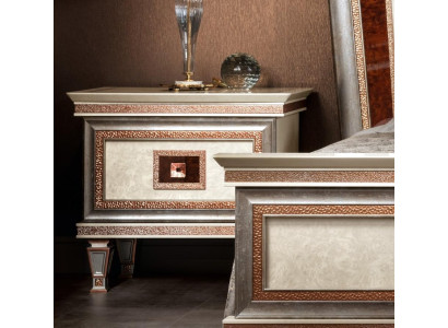 Designer Nachttisch Echtes Holz Nachttische Tische Beistell Schlafzimmer Luxus