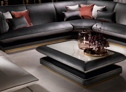 Couchtisch Tisch Couchtische Textil Tische Designer Beistelltisch arredoclassic