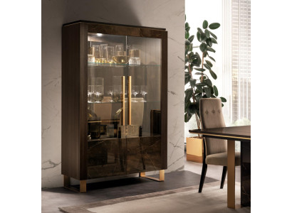 Luxus Vitrine Vitrinen Schrank Schränke Italienische Stil Möbel arredoclassic