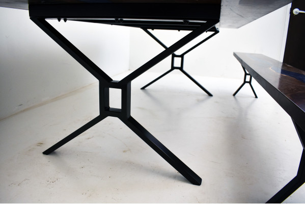 Design Tisch Bank Esstisch Küchentisch Tische Bänke Massiv Echtholz Wohnzimmer