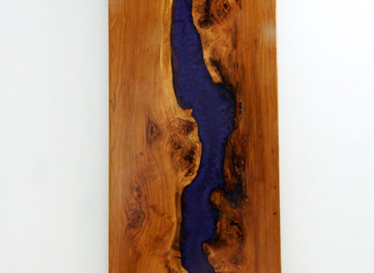 Tisch esstisch tische epoxid harz epoxy echtes holz massive design möbel 250x90 Neu