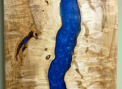 Esstisch River Table Massiv Tische 220x100 Flusstisch Epoxidharz Meer