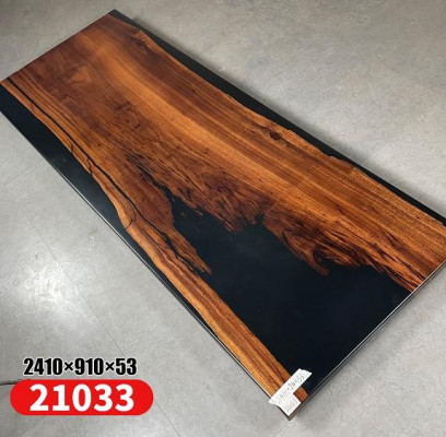 Esstisch River Table Echtes Holz Flusstisch Massiv Epoxidharz Tische