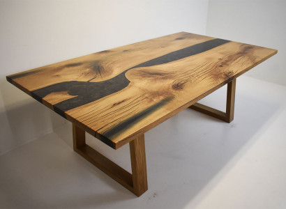 Besprechungstisch Esstisch Handgefertigter Designer-Tisch Zeitgenössischer