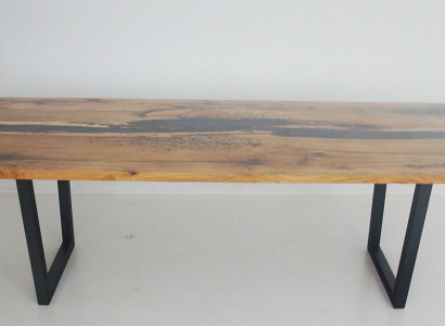 Esstisch Holz Tische Wohn Ess Zimmer Tisch 220x90 Massivholz Esstische