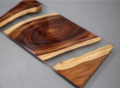 Epoxidharz Esstisch River Table 200x90 Neu Echtes Holz Tische Massiv