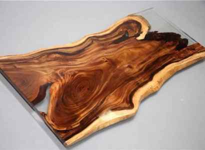 Epoxidharz Esstisch River Table Echtes Holz Massiv Tische 200x90