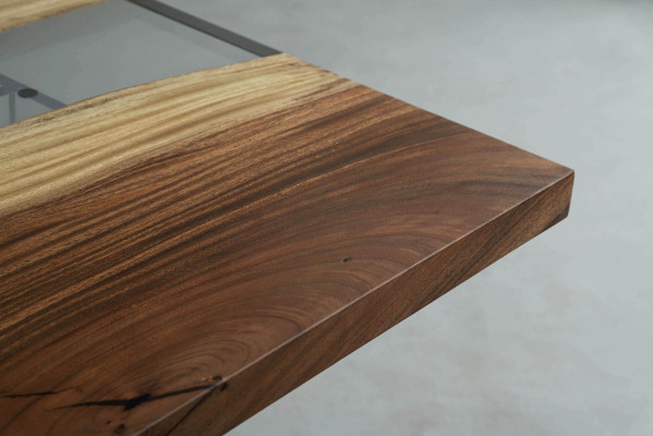 Esstisch River Table Massiv Tische 220x80 Flusstisch Meer Waterfall