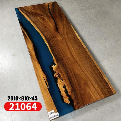 Fluss Tische Esstisch Design Tisch Moderne Meer Möbel 201x81 Epoxid