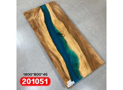 Moderne Tische Esstisch Design Tisch Harz Meer Fluss Möbel 180x80