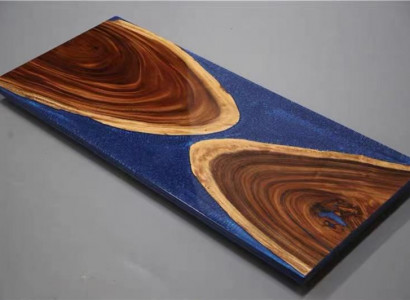 Esstisch 1qm epoxid harz holz massive möbel wasserfall epoxy tisch