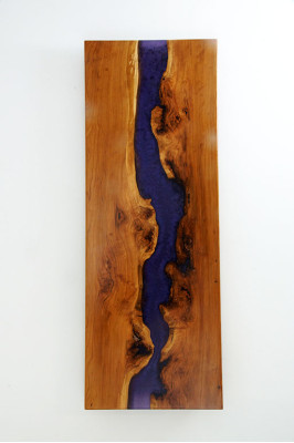 Wand Bild Epoxid Harz Echtes Designer Bild Handarbeit Wasser Fall Bild