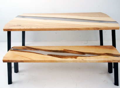 Konsolentisch Beistell Tisch Sideboard Konsolentisch Wandtische Epoxy Neu Epoxid